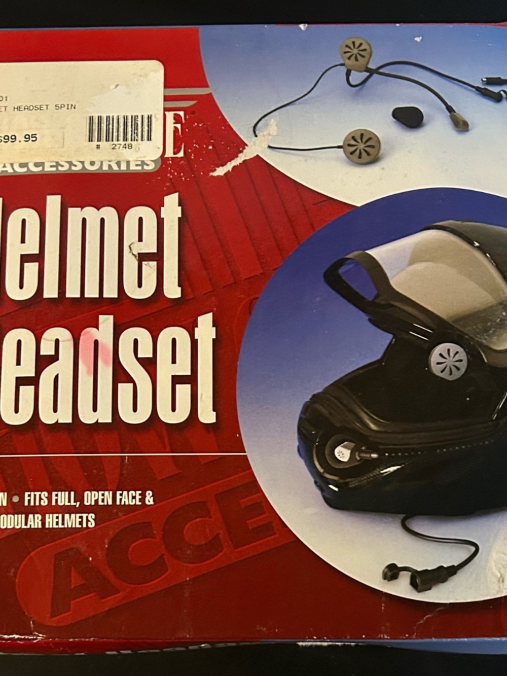 Show Chrome Accessories Helmet Headset 5 Pin Din